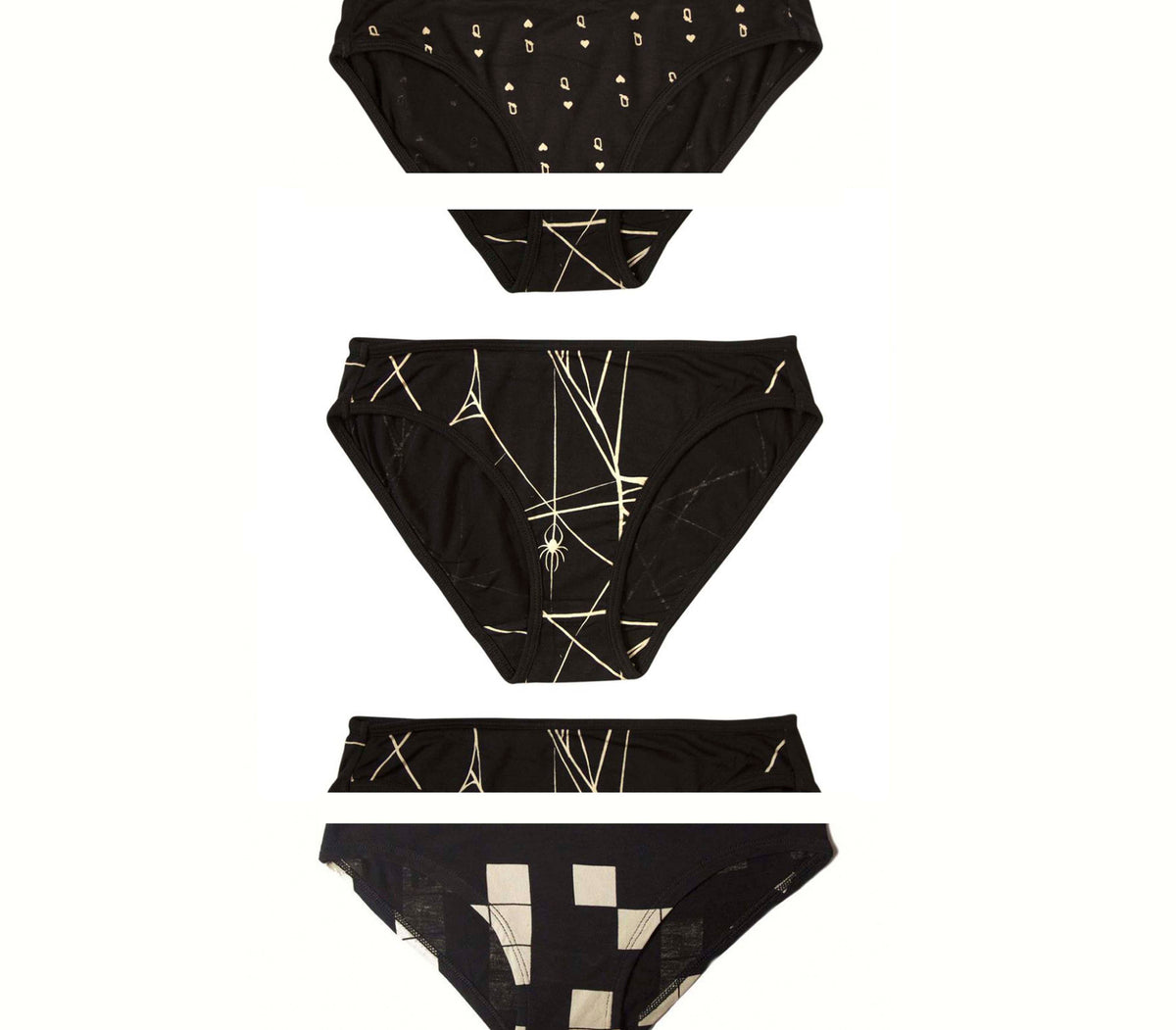 SET OF 3 Black