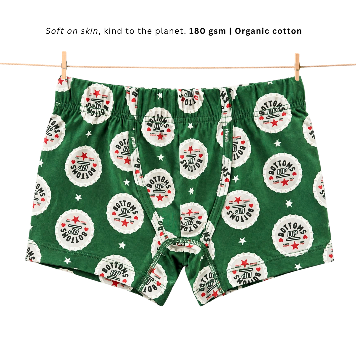BOTTOMS UP – IT'S A MATCH