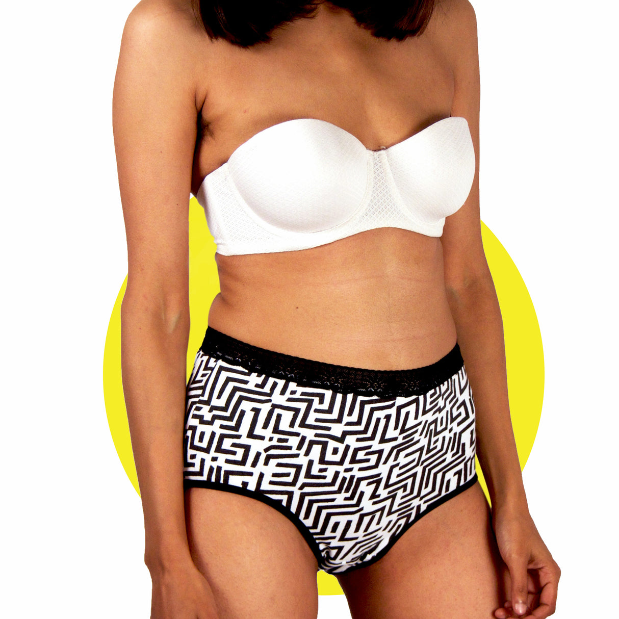 Day Undie - High Waisted Lacy