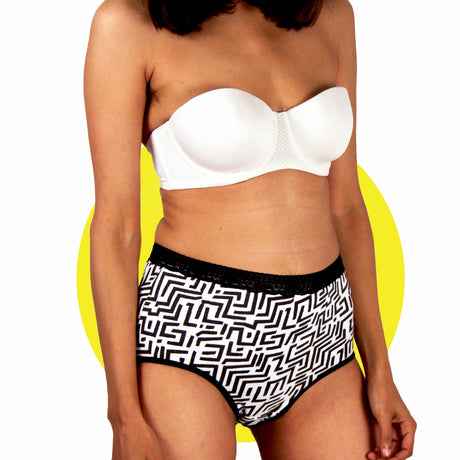 Day Undie - High Waisted Lacy