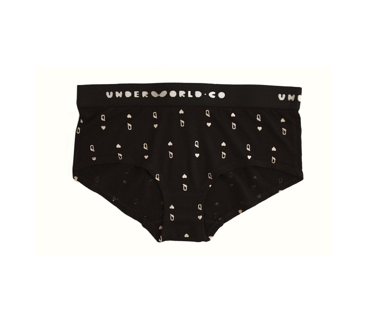 Queen of Hearts Boyshort Set