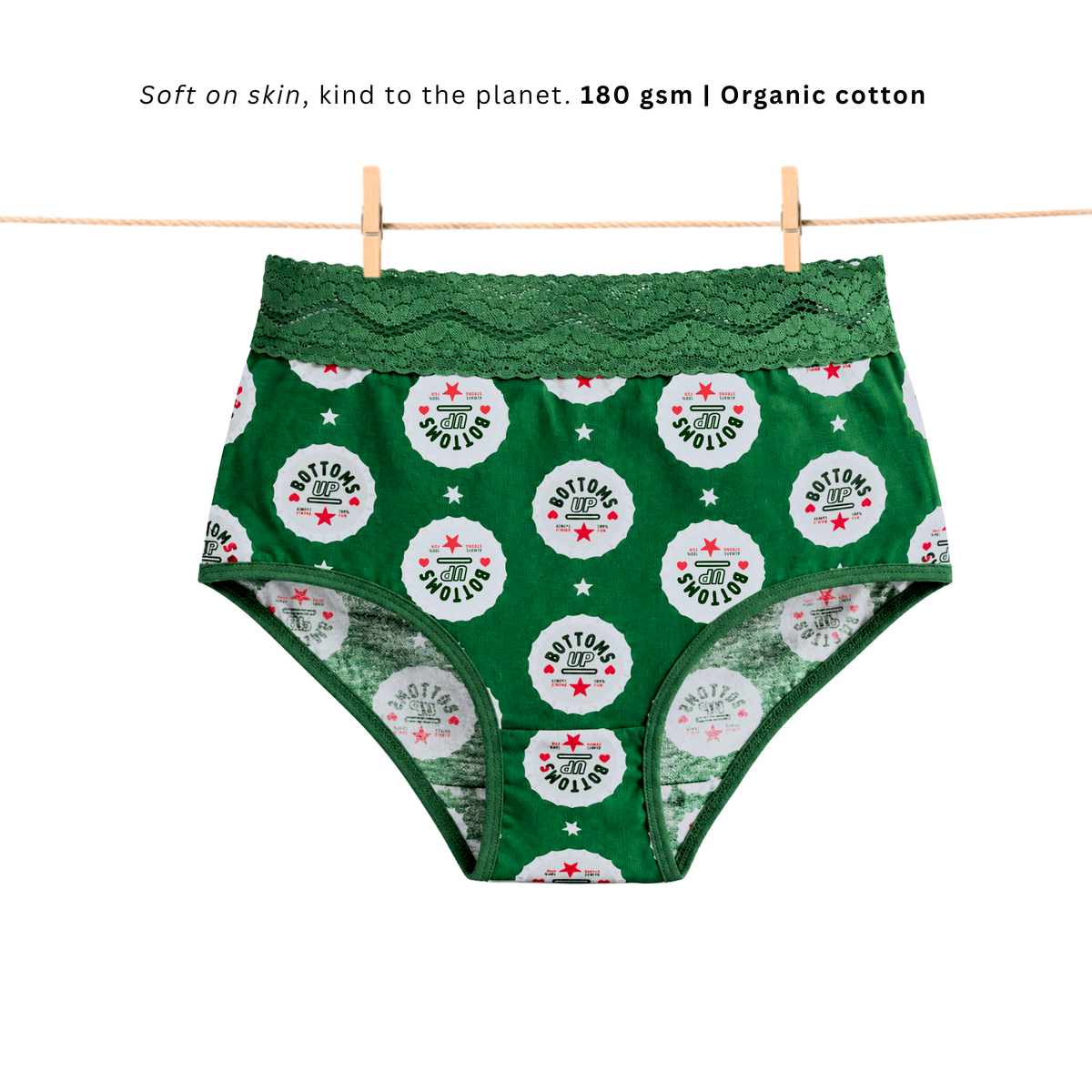 BOTTOMS UP – IT'S A MATCH
