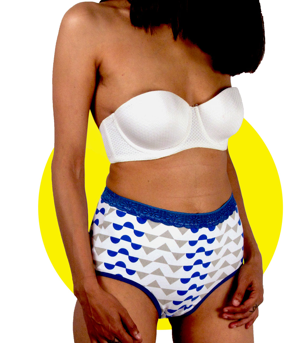 Day Undie - High Waisted Lacy