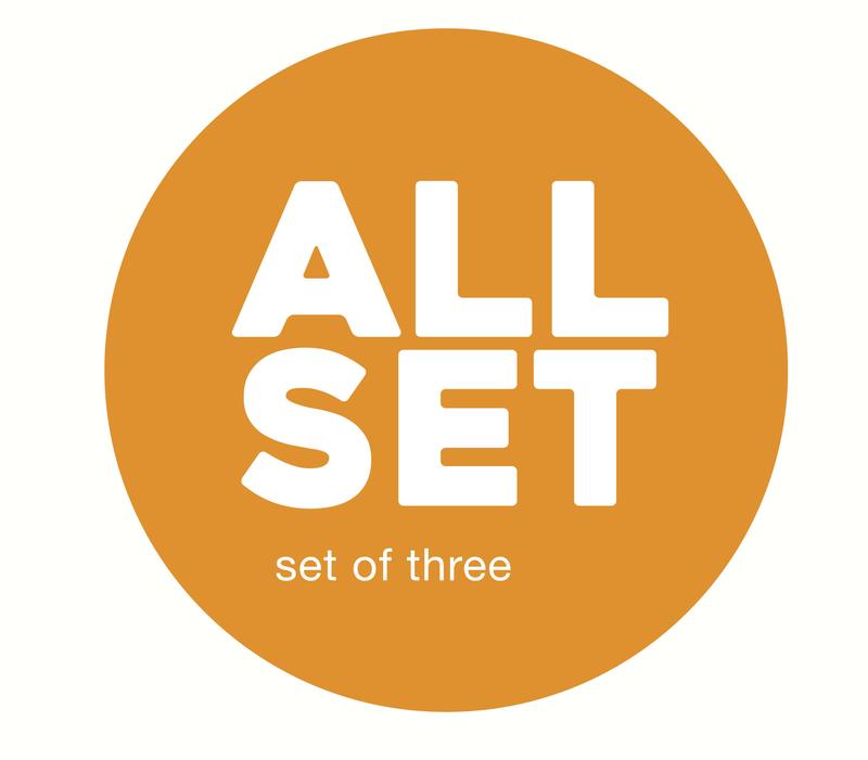 Thong Set of Three-Black