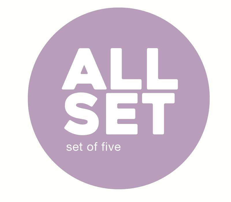 Thong Set of Five