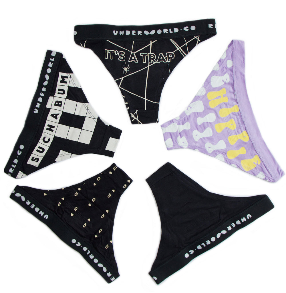 Thong Set of Five