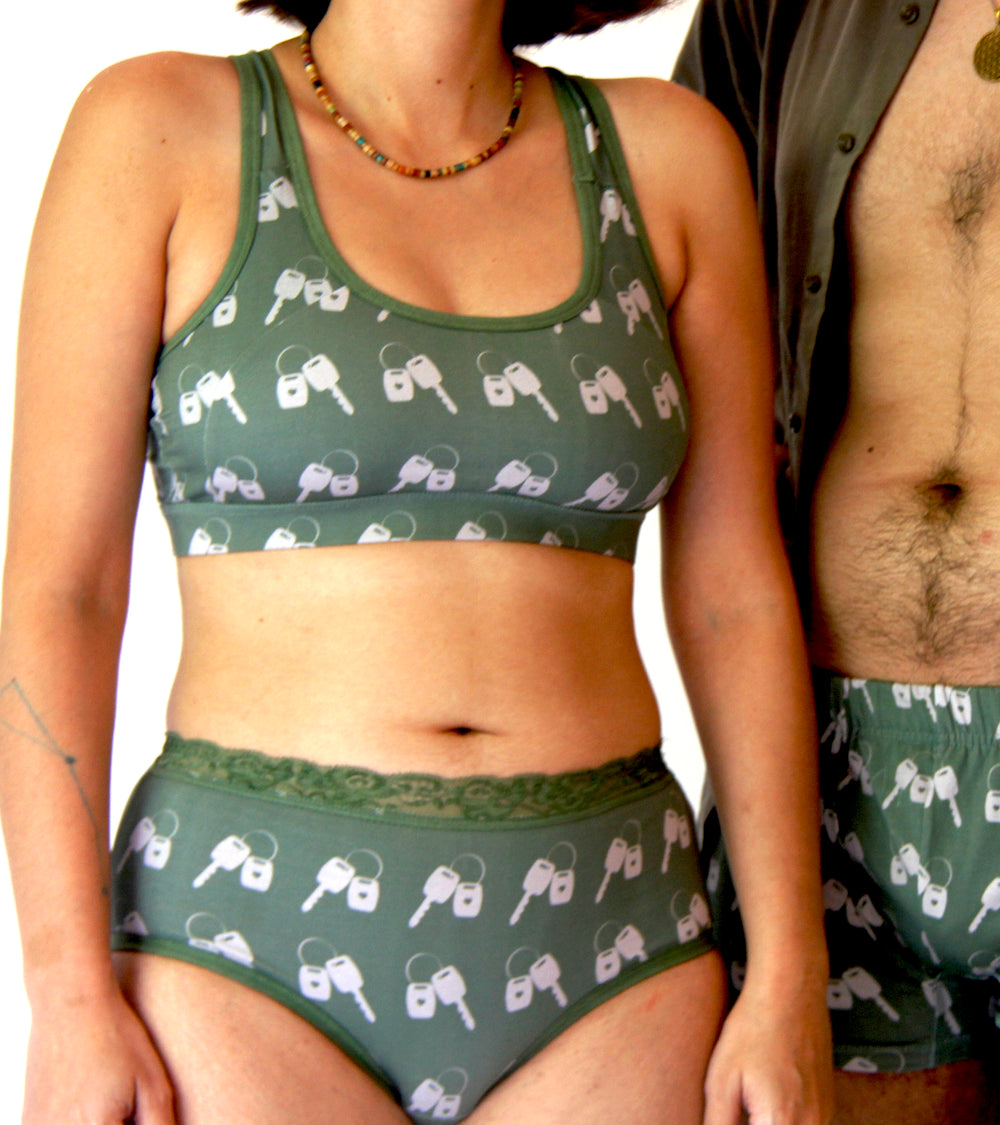 Day Undie - High Waisted Lacy