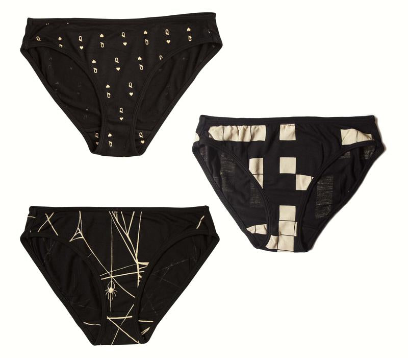 Bikini Set of Three-Black