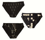 Bikini Set of Three-Black
