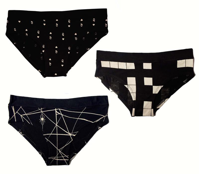 Hipster Set of Three-Black
