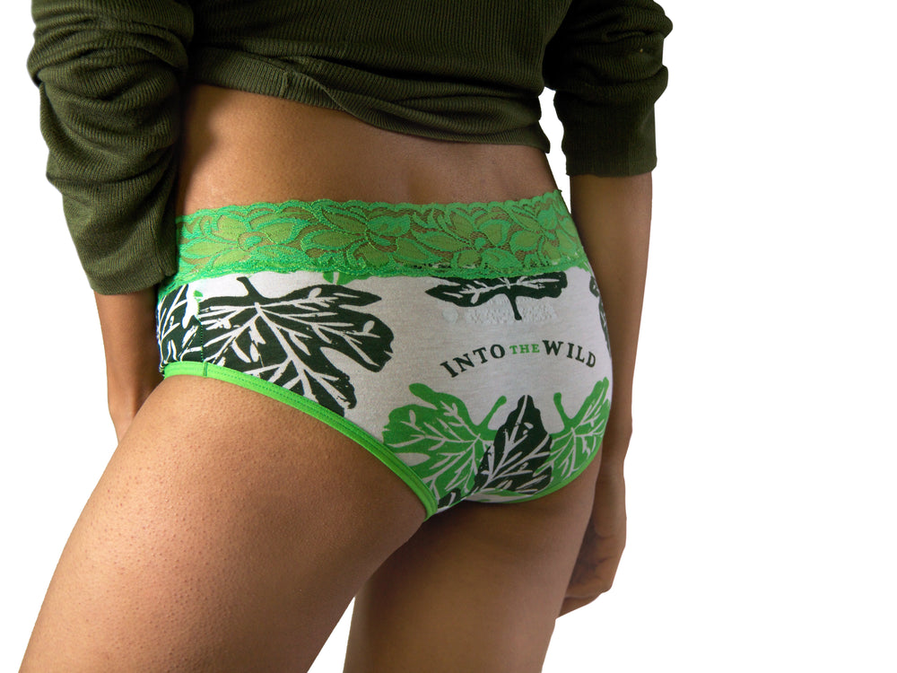 Into The Wild (White) Hipster With Lace